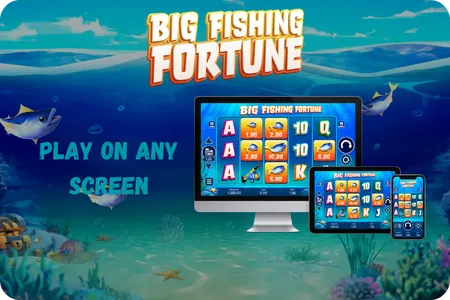 Big Fishing Fortune on desktop, phone and tablet.