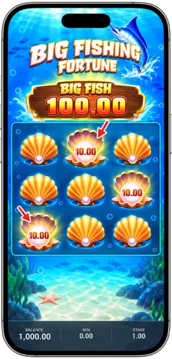 Pick Me bonus with matching values.